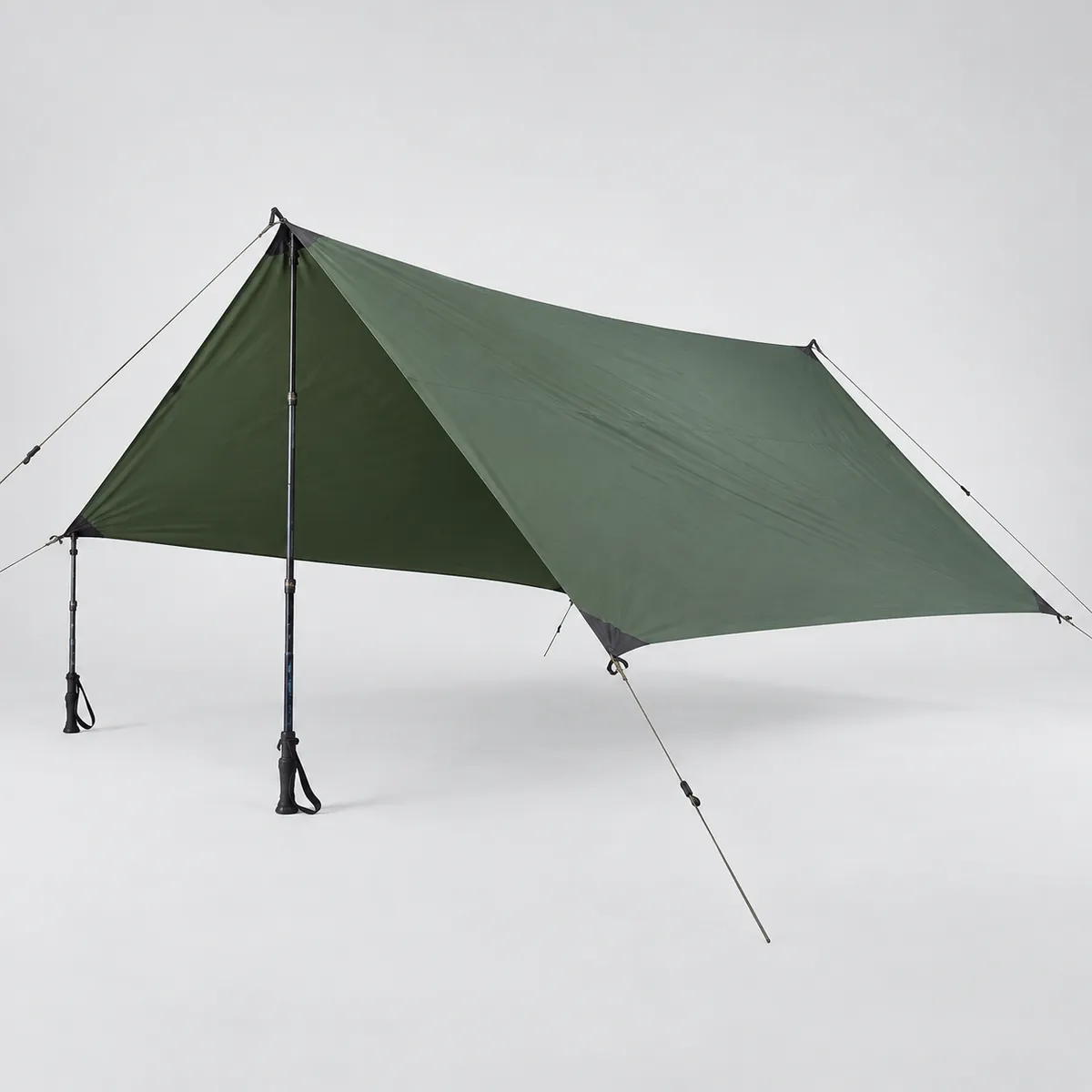 Tarp 3 × 3 m in Waldgrün